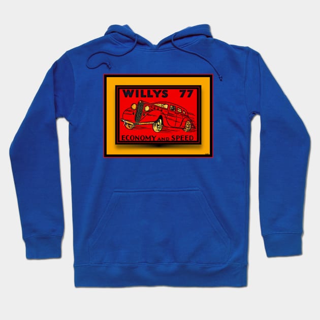 THE SPEEDING CAR Hoodie by PETER J. KETCHUM ART SHOP